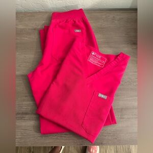 Figs Ultra Rose Scrub Set